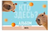 Изображение товара Альбом для рисования Hatber на спирали ламинация А4, 32 л 1 шт в ассортименте