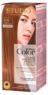 Изображение товара Крем-краска для волос Studio Professional Ultima Color тон 8.28 Бежевый светло-русый, 137 г