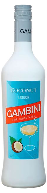 Изображение товара Ликер десертный Gambini Кокос Россия, 0,7 л