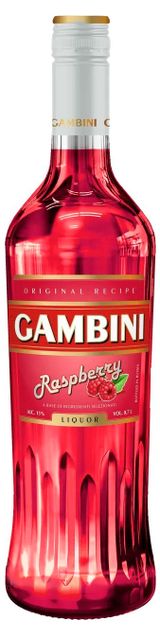 Изображение товара Ликер десертный Gambini Малина Россия, 0,7 л