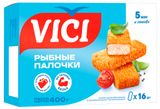 Изображение товара Рыбные палочки VICI в панировке замороженные, 400 г