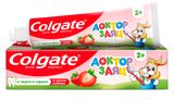 Изображение товара Зубная паста детская Colgate Доктор Заяц защита от кариеса с фторидом со вкусом клубники, 50 мл