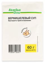 Изображение товара Суп вермишелевый «Каждый день» куриный, 60 г