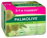 Изображение товара Туалетное мыло Palmolive Натурэль с экстрактом оливы и увлажняющим молочком, 4х90 г