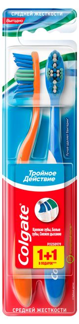Изображение товара Зубная щетка Colgate Тройное действие средней жесткости Вьетнам