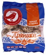 Изображение товара Пряники АШАН Красная птица с вареной сгущенкой, 300 г