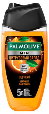 Изображение товара Гель для душа Palmolive Men Бодрящий Цитрусовый Заряд 3 в 1 для тела и волос, 250 мл
