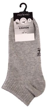 Изображение товара Носки женские InExtenso укороченные серые, р 35/38-39/42