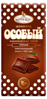 Изображение товара Шоколад темный «Особый», 85 г