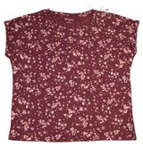 Изображение товара Футболка женская InExtenso бордовая, р. XS-XXL