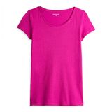 Изображение товара Футболка женская InExtenso с коротким рукавом фуксия, р XS-XXL