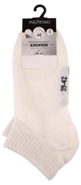 Изображение товара Носки женские InExtenso укороченные бежевые, р 35/38-39/42