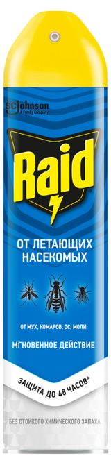 Изображение товара Аэрозоль от летающих насекомых Raid, 300 мл