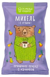 Изображение товара Печенье сдобное пряничное «Оч.Умелый Кондитер» Михель с грушевой начинкой, 80 г