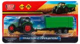 Изображение товара Машина металлическая «Технопарк» Тягач с прицепом 19,5 см, 1 шт в ассортименте