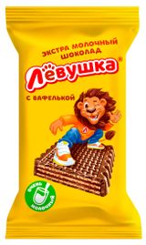 Изображение товара Конфеты «Левушка детям» шоколад с вафлями, вес