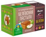 Изображение товара Пастила АШАН Золотая птица Белевская воздушная яблочная без сахара, 100 г
