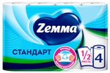 Изображение товара Бумажные полотенца Zemma Стандарт, 4 рулона