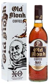 Изображение товара Спиртной напиток на основе рома Old Monk Coffee с ароматом кофе 40% Индия, 0,75 л