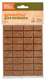 Изображение товара Брикеты для розжига Boyscout, 32 шт