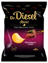 Изображение товара Чипсы картофельные Dr. Diesel мраморный стейк, 120 г