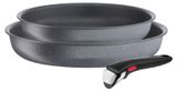Изображение товара Набор Tefal Ingenio Natural Force Сковорода 22 см + Сковорода 26 см + ручка