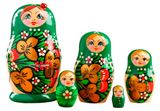 Изображение товара Сувенир Матрешка Божья коровка 5 кукольная, 12 см