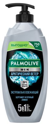 Изображение товара Гель для душа Palmolive Men Арктический ветер 3 в 1 для тела лица и волос, 750 мл