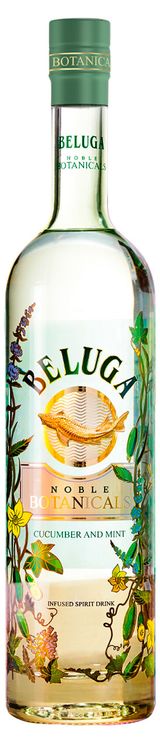 Изображение товара Настойка BELUGA Noble Botanicals Огурец мята Россия, 0,7 л