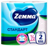 Изображение товара Бумажные полотенца Zemma Стандарт XXL, 2 рулона