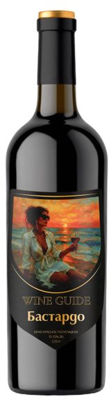 Изображение товара Вино Wine Guide Бастардо столовое красное полусладкое Россия, 0,75 л