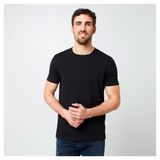 Изображение товара Футболка мужская InExtenso с коротким рукавом черная, р.S-XXL