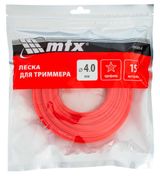 Изображение товара Леска для триммера «MTX» звезда, 4 мм х 15 м