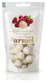 Изображение товара Клюква Carmel в шоколадно-белой глазури, 80 г