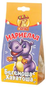 Изображение товара Мармелад желейный «Мармеладная Сказка» Бегемоша-Хахатоша, 150 г