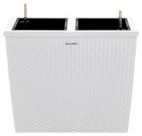 Изображение товара Кашпо OLA DOM Rattan белое, 60х32 см