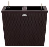 Изображение товара Кашпо OLA DOM Rattan коричневое, 60х32 см