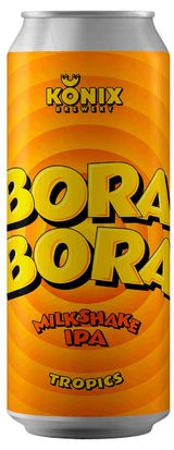 Изображение товара Пивной напиток светлый Konix Bora Bora нефильтрованный, 450 мл
