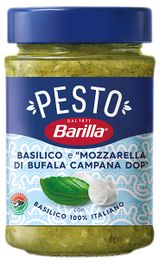 Изображение товара Соус Barilla Песто с базиликом и моцареллой Италия, 190 г