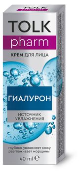 Изображение товара Крем для лица «Весна» Tolk Гиалурон, 40 мл