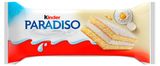 Изображение товара Пирожное бисквитное Kinder Paradiso с молочной начинкой и лимонной ноткой Италия охлажденное, 31 г