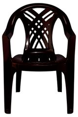 Изображение товара Кресло садовое Garden Star пластиковое коричневое, 66х60х84 см