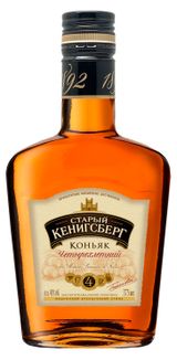 Изображение товара Коньяк «Старый Кенигсберг» четырехлетний Россия, 0,375 л