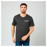 Изображение товара Футболка мужская InExtenso с коротким рукавом темно-серая, р.S-XXL