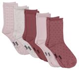 Изображение товара Носки женские InExtenso высокие розовые 5 пар, р 35/38 - 39/42