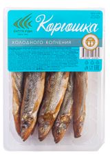 Изображение товара Корюшка холодного копчения Extra Fish неразделенная, 250 г