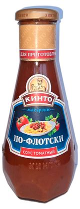 Изображение товара Соус томатный «Кинто» Макароны по-флотски, 305 г