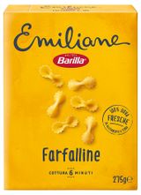 Изображение товара Макаронные изделия Barilla Emiliane Farfalline Фарфаллине яичные Италия, 275 г
