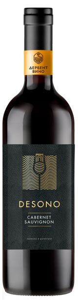 Изображение товара Вино Desono Cabernet Sauvignon красное сухое Россия, 0,75 л
