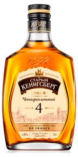 Изображение товара Коньяк «Старый Кенигсберг» четырехлетний Россия, 0,25 л